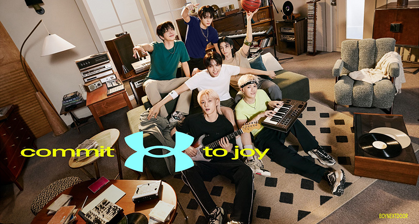 UNDER ARMOUR 宣佈韓團 BOYNEXTDOOR 擔任全球品牌代言人！ 攜手展開以「運動」與「全心投入」為核心的共同旅程！